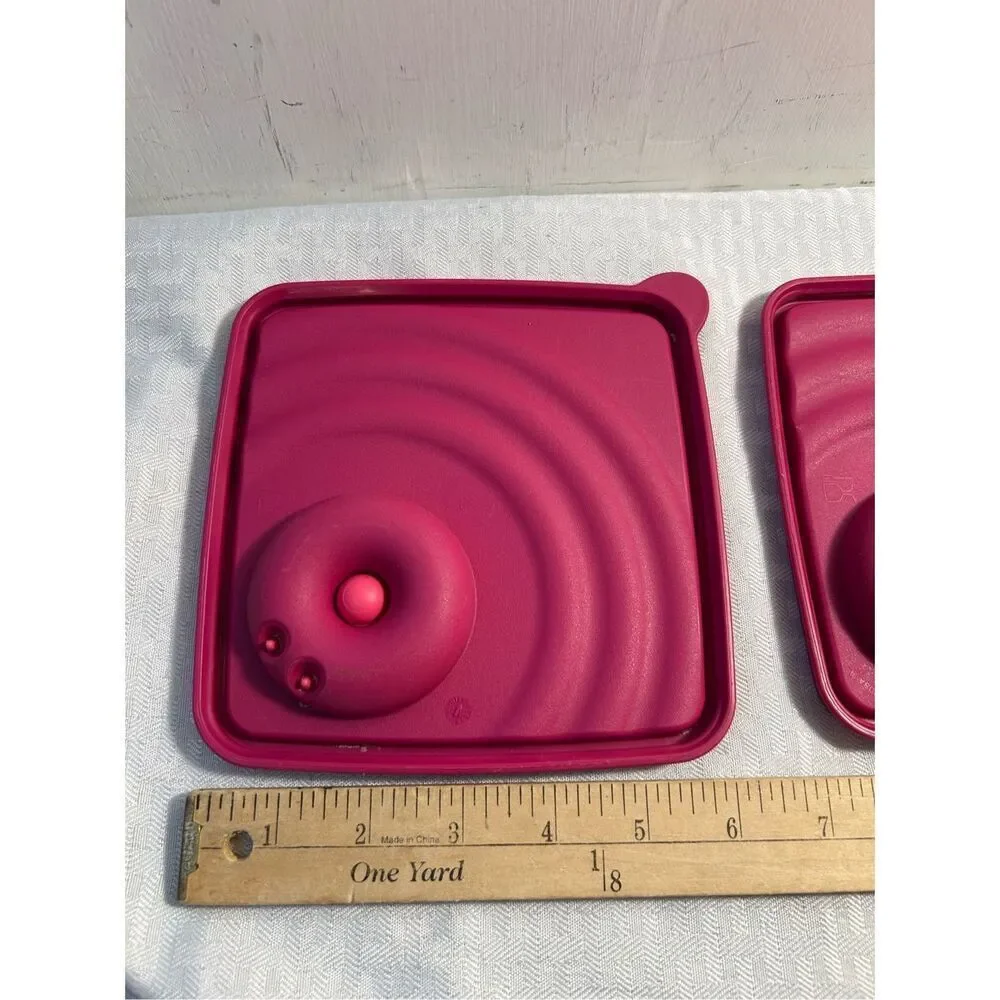 Tupperware rock n serve square lid replacements 6x6